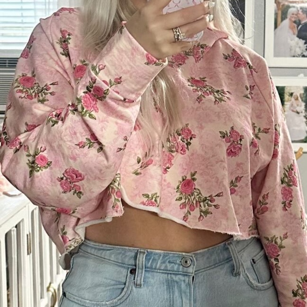 LSF jemina crop hoodie
